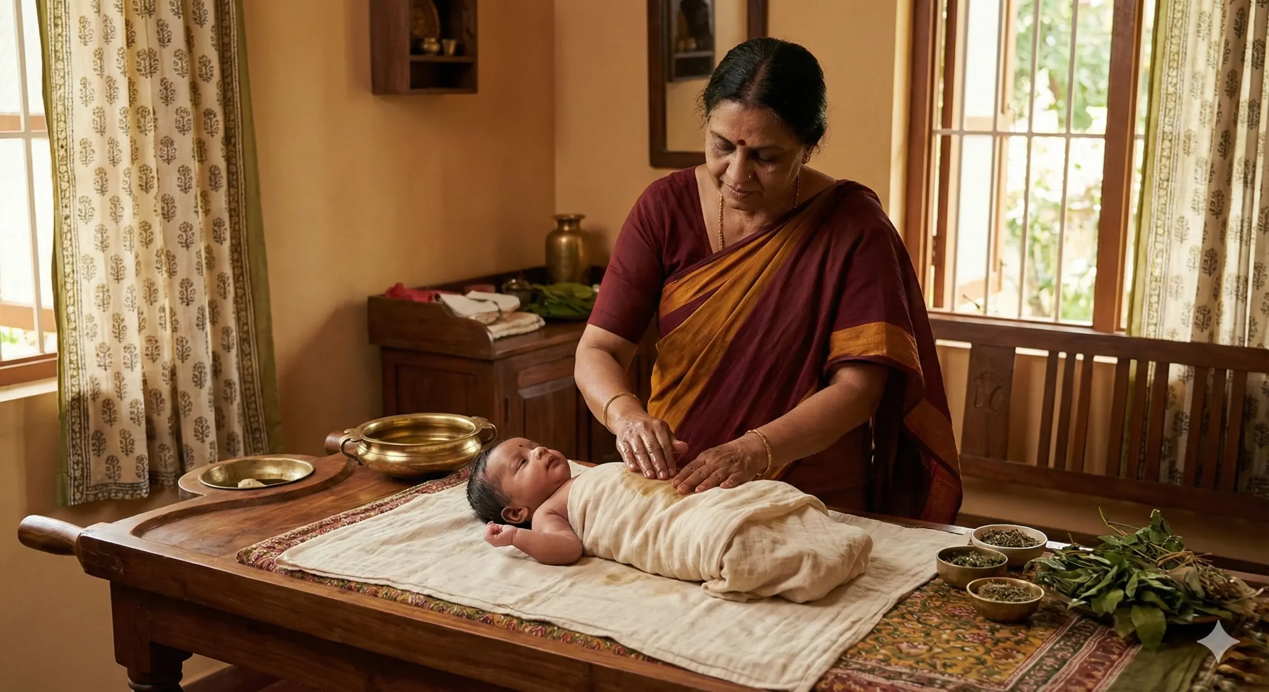 Newborn Ayurvedic care