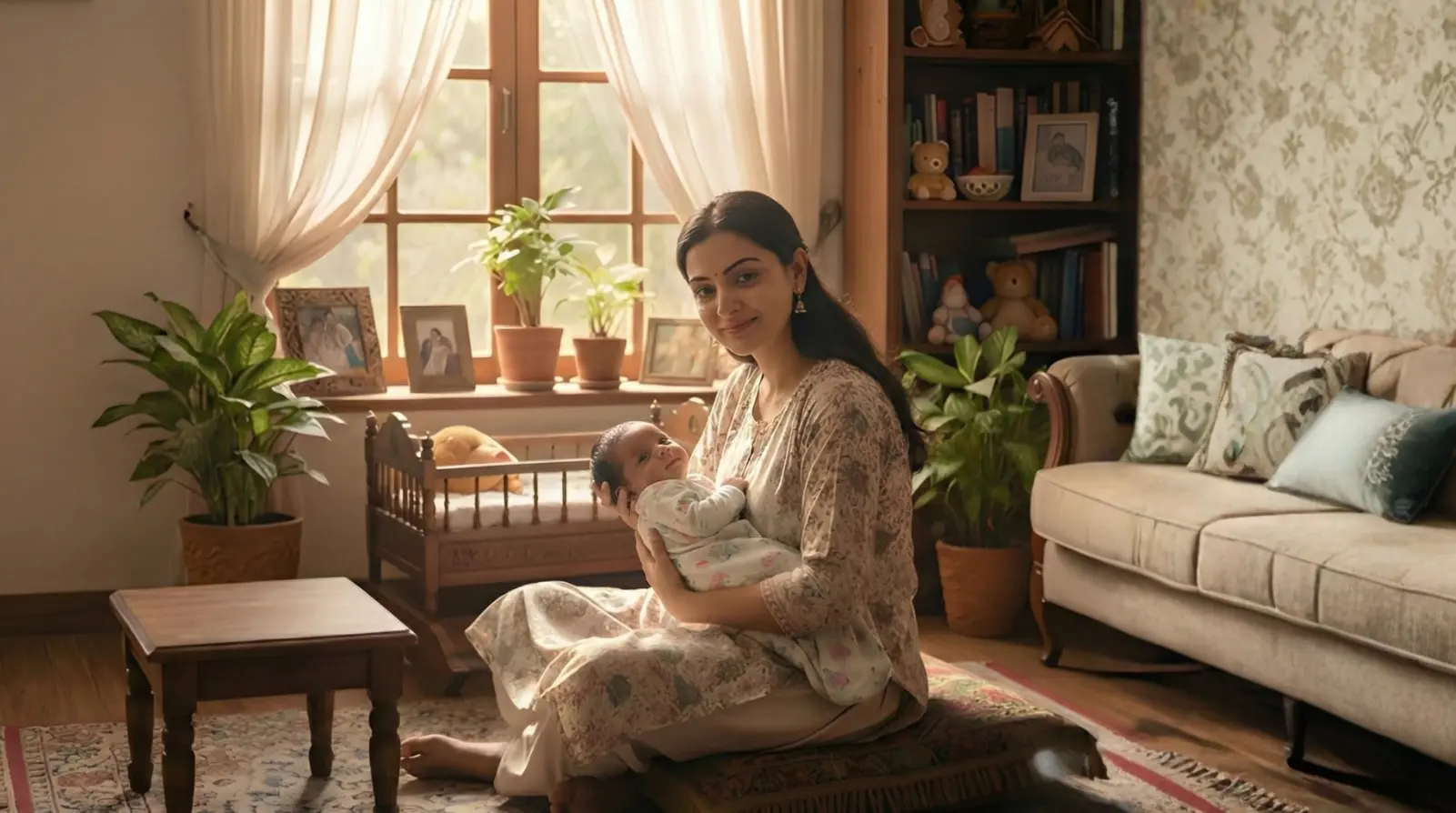 Ayurvedic postnatal care for mother and baby